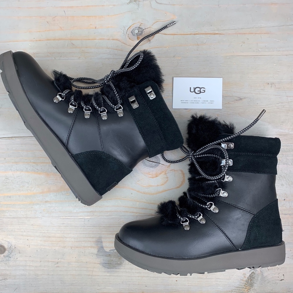 UGG Black Winter & Rain Boots